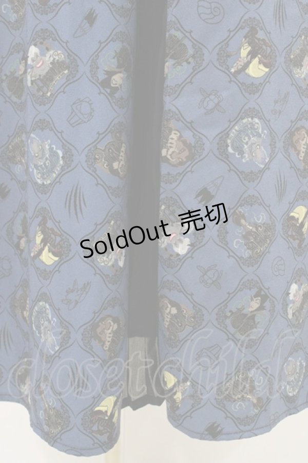 画像3: axes femme POETIQUE / ディズニー ヴィランズ/ワンピース M ネイビー H-26-02-11-1032-AX-OP-NS-ZH (3)