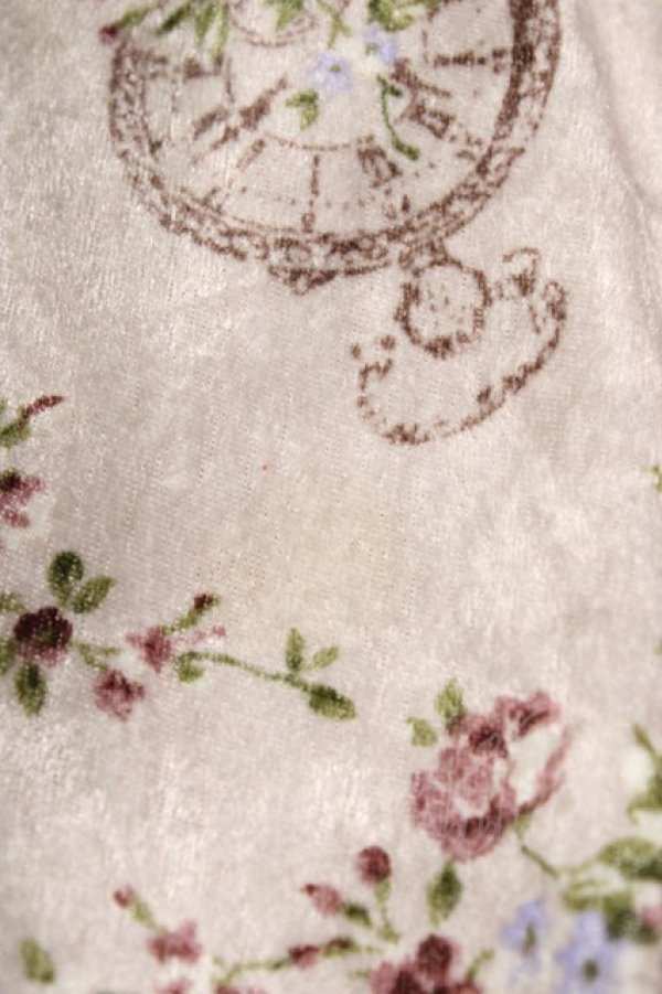 画像4: axes femme / ベロアプリントワンピース M ピンク H-26-02-11-1038-AX-OP-NS-ZH (4)