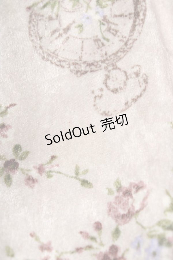 画像4: axes femme / ベロアプリントワンピース M ピンク H-26-02-11-1038-AX-OP-NS-ZH (4)