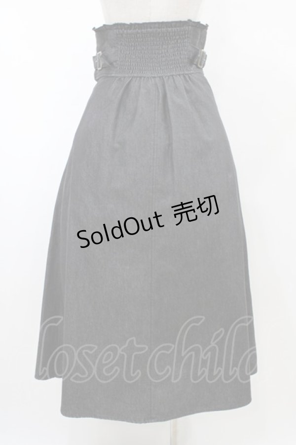 画像2: axes femme / ジップハイウエストスカート M ブラック H-26-02-11-1042-AX-SK-NS-ZH (2)