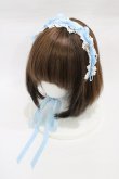 画像1: BABY,THE STARS SHINE BRIGHT / Fairy flowersヘッドドレス  サックス H-26-02-11-1004-BA-AC-NS-ZH (1)