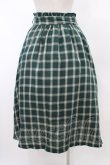 画像2: Secret Honey / リボン付きチェックスカート Free グリーン H-26-02-11-1046-CA-SK-NS-ZH (2)