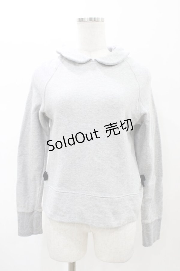 画像1: Franche Lippee / サイドリボンパーカー M グレー H-26-02-11-1054-LO-TO-NS-ZH (1)