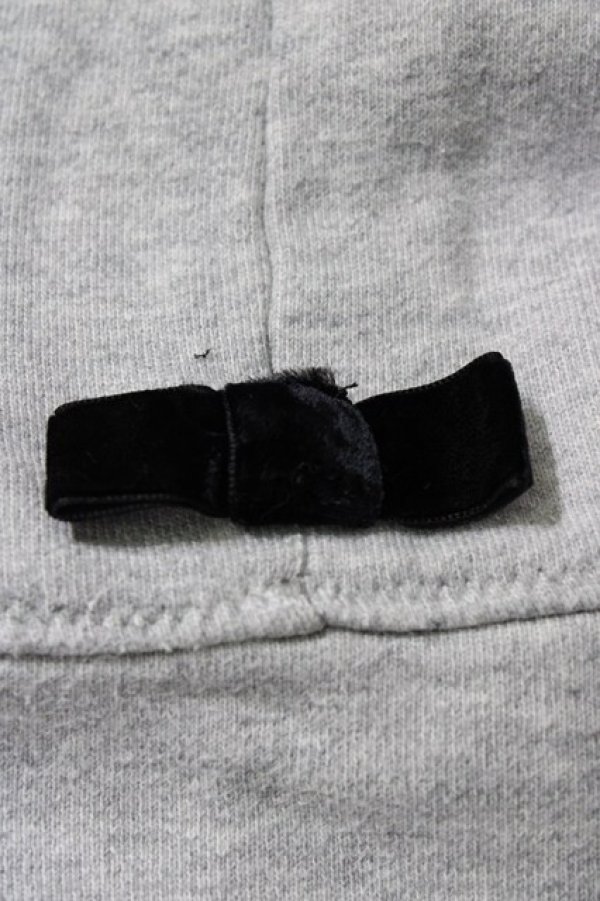 画像3: Franche Lippee / サイドリボンパーカー M グレー H-26-02-11-1054-LO-TO-NS-ZH (3)