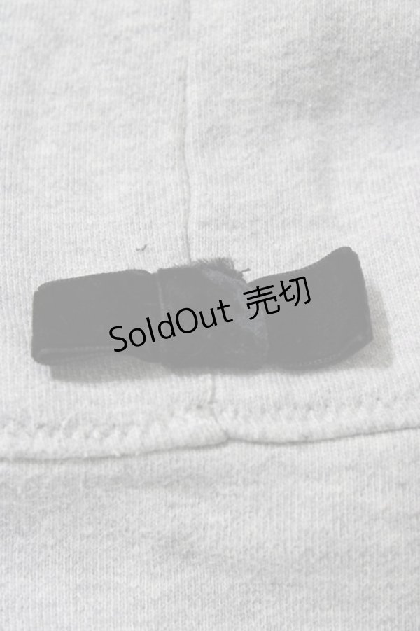 画像3: Franche Lippee / サイドリボンパーカー M グレー H-26-02-11-1054-LO-TO-NS-ZH (3)