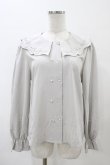 画像1: an another angelus / 銀食器カットワーク衿ブラウス Free GRAY H-26-02-11-1055-CA-BL-NS-ZH (1)