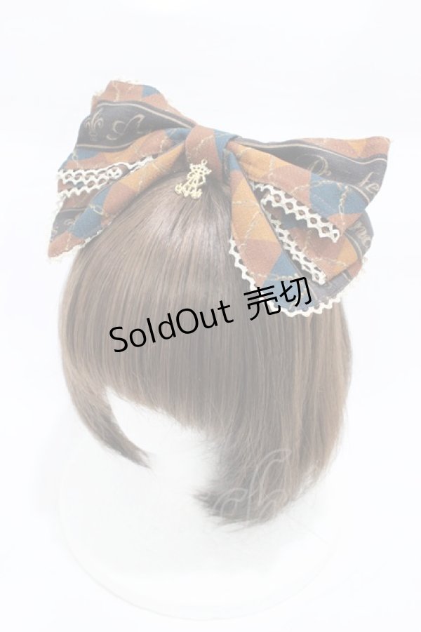 画像1: ALICE and the PIRATES / Nostalgic Gift〜くるみ割り人形と大切な想い出〜リボンカチューシャ  ブラウン H-26-02-11-1005-PA-AC-NS-ZH (1)