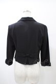 画像2: axes femme / ビジューボタンジャケット M ブラック H-26-02-11-1060-AX-JA-NS-ZH (2)