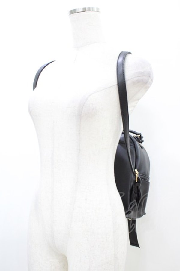 画像2: LIZ LISA / メニービジューロングリボンリュック  ブラック H-26-02-11-1001-LO-BG-YZ-ZH (2)