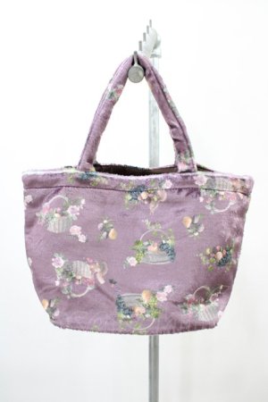 画像: axes femme POETIQUE / ノベルティートートバッグ  パープル H-26-02-11-1012-AX-BG-NS-ZH