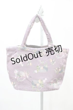 画像: axes femme POETIQUE / ノベルティートートバッグ  パープル H-26-02-11-1012-AX-BG-NS-ZH