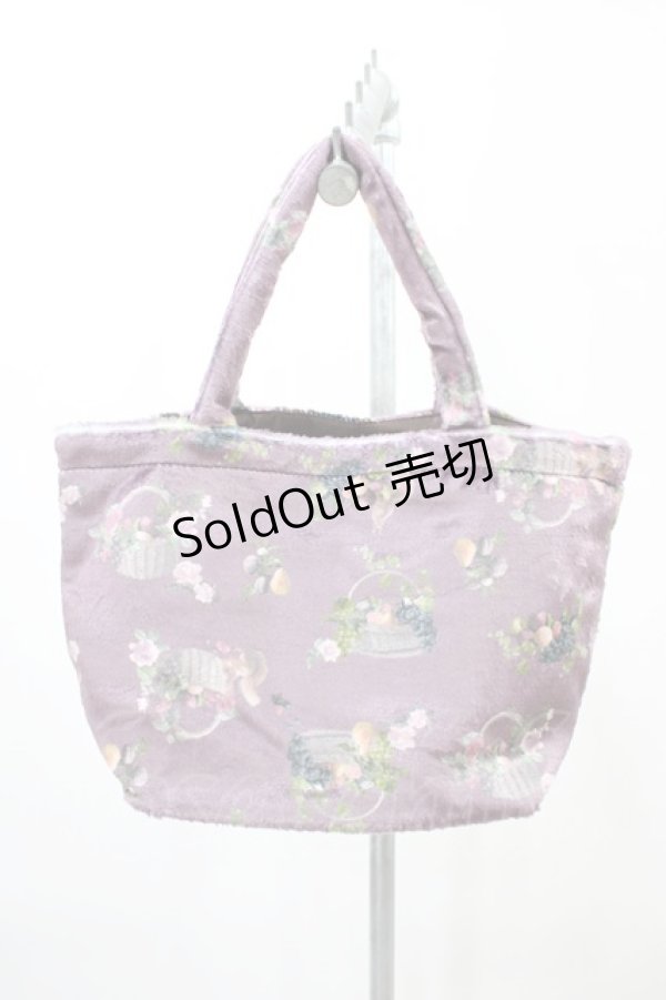 画像1: axes femme POETIQUE / ノベルティートートバッグ  パープル H-26-02-11-1012-AX-BG-NS-ZH (1)