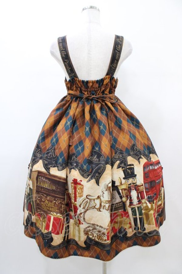 画像2: ALICE and the PIRATES / Nostalgic Gift〜くるみ割り人形と大切な想い出〜ジャンパースカートII Free ブラウン H-26-02-11-1014-PA-OP-NS-ZH (2)