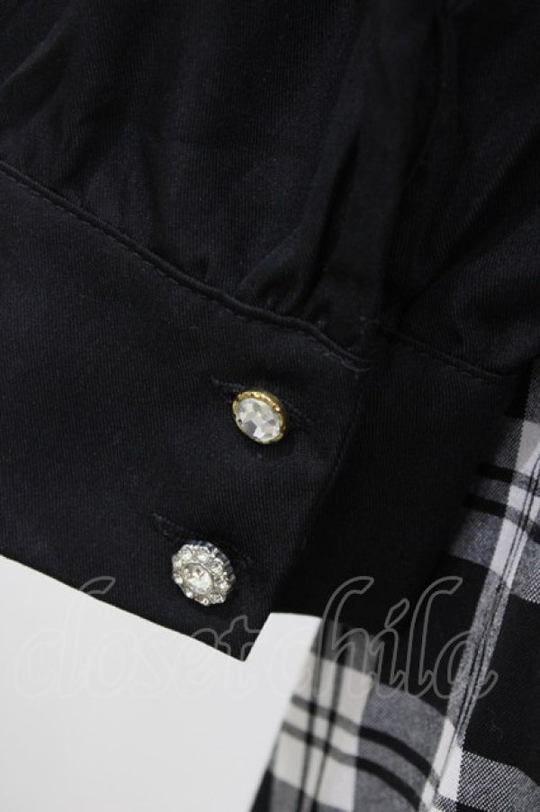 画像3: DearMyLove / バックレースアップボウタイワンピース LL ブラック H-26-02-11-1015-EL-OP-NS-ZH (3)