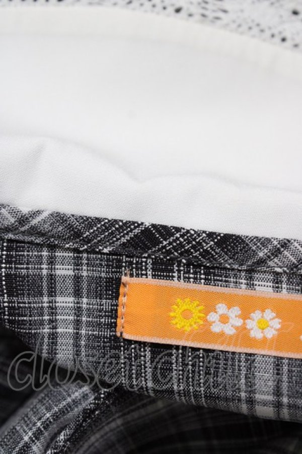 画像4: F i.n.t / ビッグカラーオンブレチェックワンピース Free BLACK×WH H-26-02-11-1020-CA-OP-NS-ZH (4)