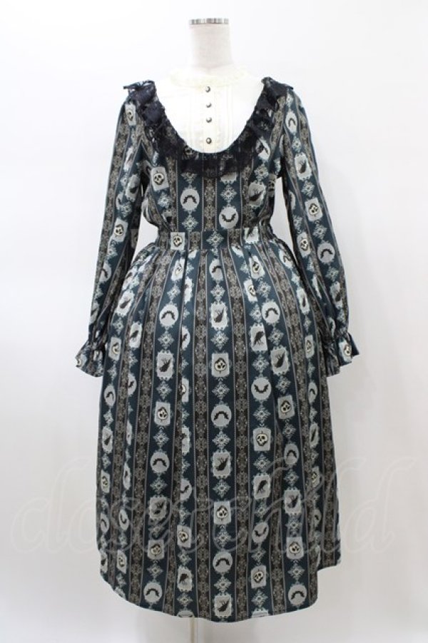 画像1: axes femme / ディズニーヴィランズ/ワンピース M Dグリーン H-26-02-11-1025-AX-OP-NS-ZH (1)