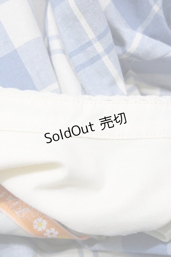 画像4: Fi.n.t / ヨーク切替チェックワンピース Free サックス H-26-02-11-1027-CA-OP-NS-ZH (4)