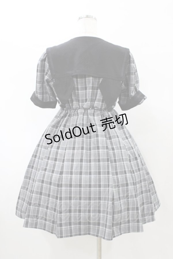 画像2: DearMyLove / サンリオコラボ クロミセーラーワンピース M ブラック H-26-02-11-1029-EL-OP-NS-ZH (2)