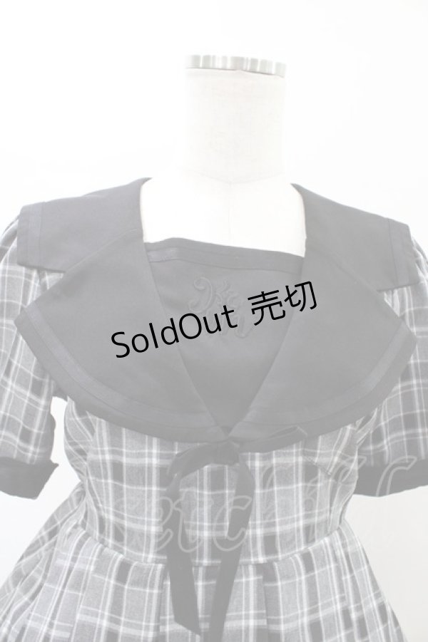 画像3: DearMyLove / サンリオコラボ クロミセーラーワンピース M ブラック H-26-02-11-1029-EL-OP-NS-ZH (3)