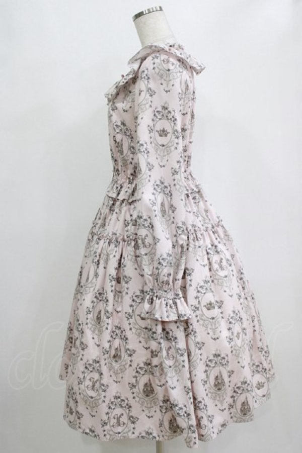 画像2: Melody BasKet / Rose Princessブラウスワンピース M ピンク H-26-02-11-001-LO-OP-KB-ZH (2)