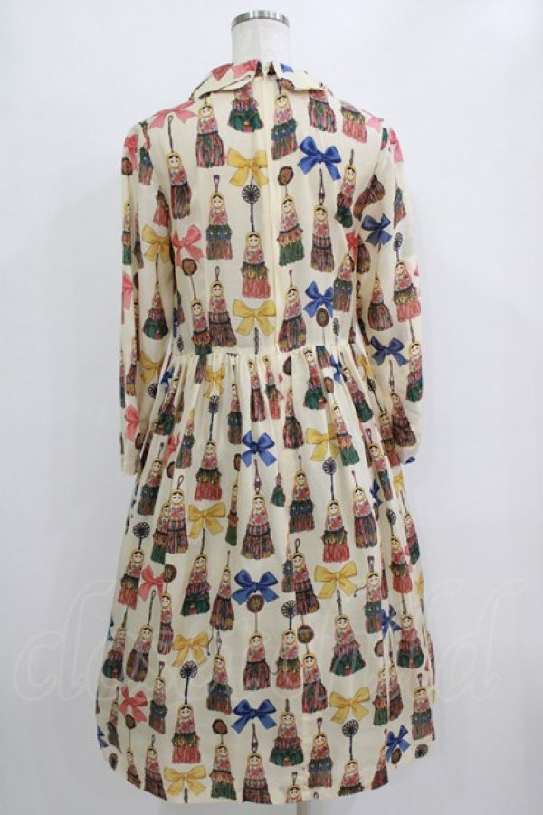 画像3: Jane Marple / Little tassel dollsのDayドレス  アイボリー H-26-02-11-005-JM-OP-KB-ZH (3)