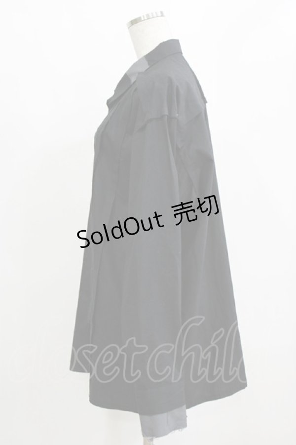 画像2: MILKBOY / SHRED SHIRTS  ブラック H-26-02-11-046-MB-BL-KB-ZH (2)