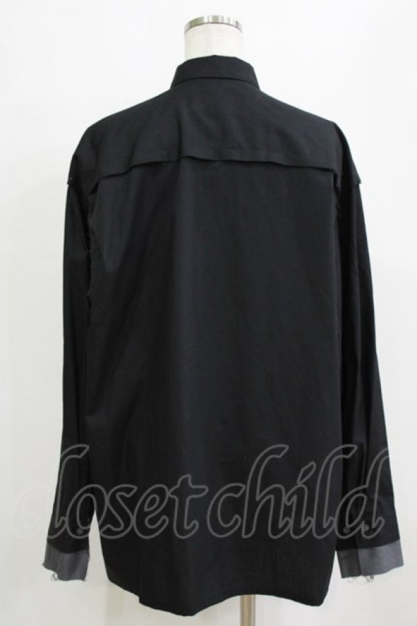 画像3: MILKBOY / SHRED SHIRTS  ブラック H-26-02-11-046-MB-BL-KB-ZH (3)