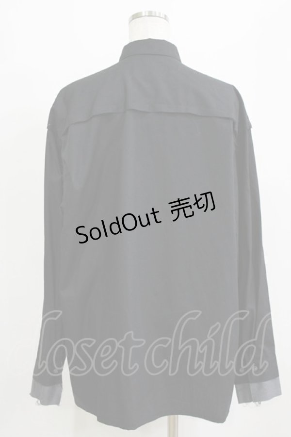画像3: MILKBOY / SHRED SHIRTS  ブラック H-26-02-11-046-MB-BL-KB-ZH (3)