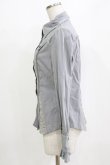 画像2: Rozen Kavalier / チェーン付き刺繍シャツ  グレー H-26-02-11-047-OO-BL-AK-ZH (2)