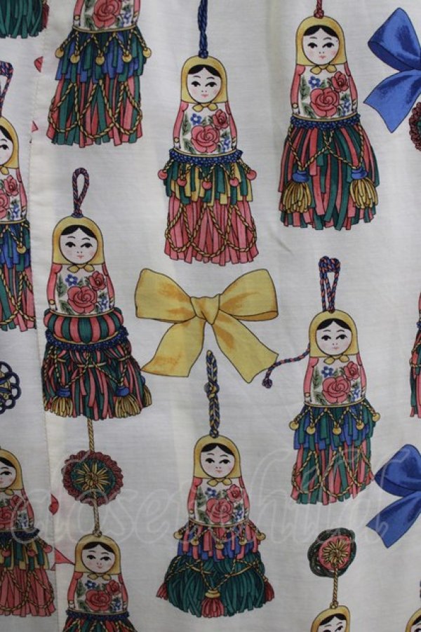 画像4: Jane Marple / Little tassel dollsのDayドレス  アイボリー H-26-02-11-005-JM-OP-KB-ZH (4)