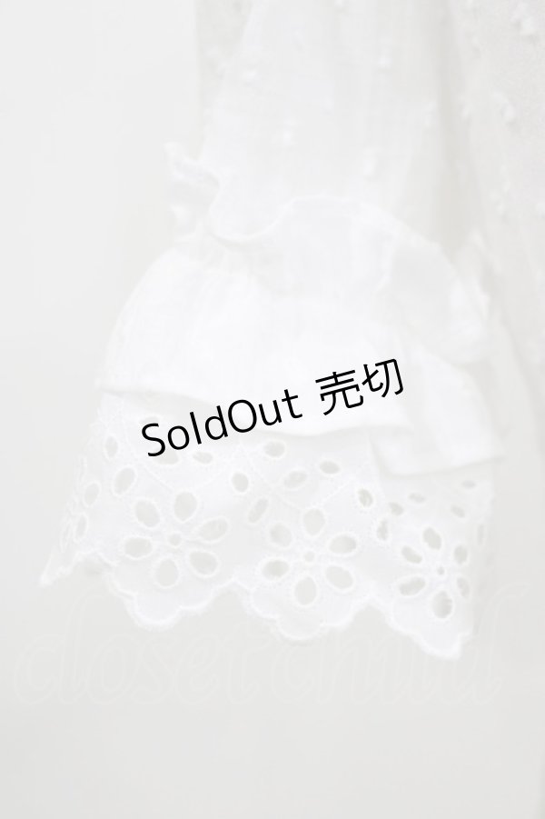 画像4: MILK / M cafeブラウス  オフドビードット H-26-02-11-048-ML-BL-KB-ZH (4)