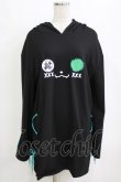 画像1: NieR Clothing / プリントプルパーカー  黒 H-26-02-11-050-PU-TO-AK-ZH (1)
