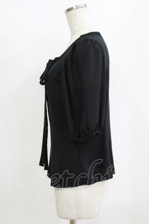 画像2: MIHO MATSUDA / プルオーバー・ベリア M ブラック H-26-02-11-051-GO-TO-KB-ZH (2)