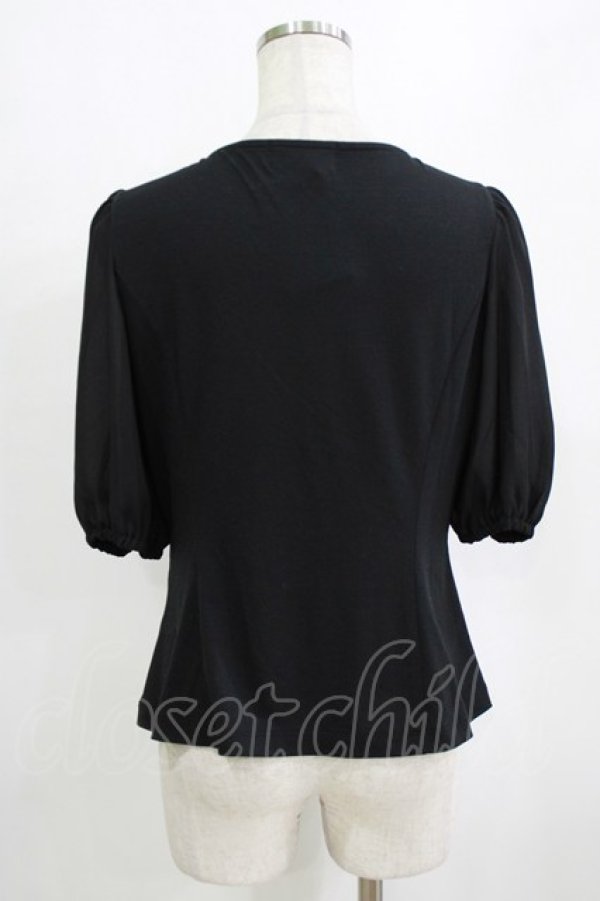 画像3: MIHO MATSUDA / プルオーバー・ベリア M ブラック H-26-02-11-051-GO-TO-KB-ZH (3)