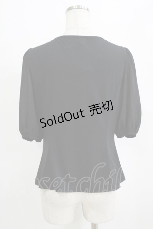 画像3: MIHO MATSUDA / プルオーバー・ベリア M ブラック H-26-02-11-051-GO-TO-KB-ZH (3)