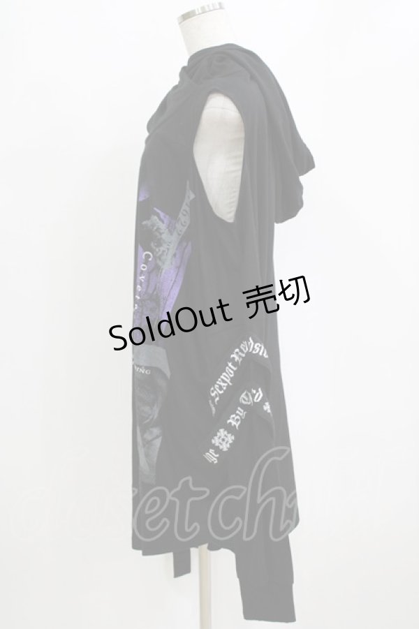 画像2: SEX POT ReVeNGe / プリントパーカー F 黒 H-26-02-11-052-SP-TS-AK-ZH (2)