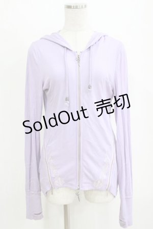 画像: Rozen Kavalier / 刺繍リブパーカー  ラベンダー H-26-02-11-055-OO-TO-KB-ZH