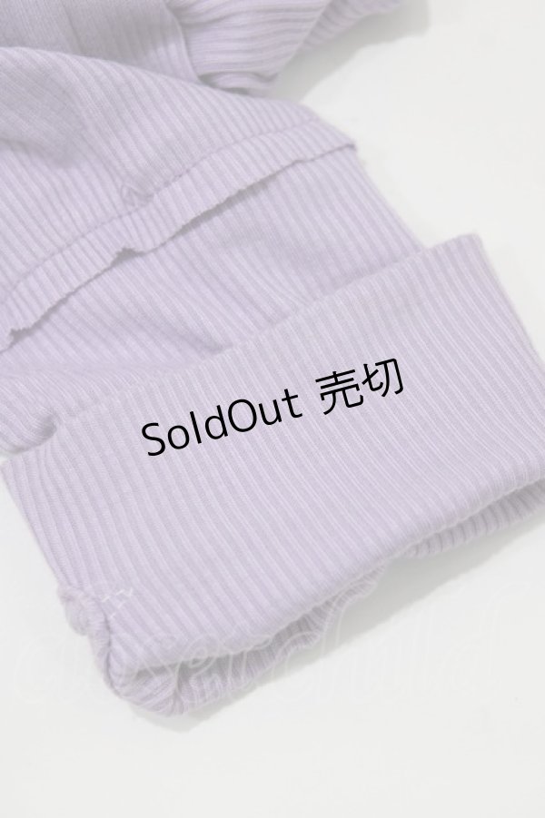 画像6: Rozen Kavalier / 刺繍リブパーカー  ラベンダー H-26-02-11-055-OO-TO-KB-ZH (6)