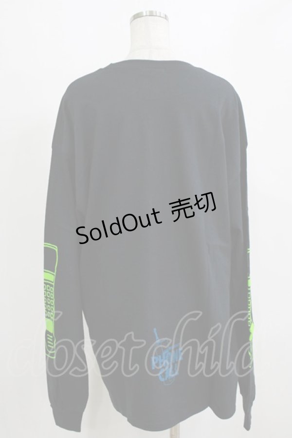 画像3: MILKBOY / PHONE CALL L.S. TEE L ブラック H-26-02-11-057-MB-TO-KB-ZH (3)