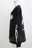 画像2: PUNK DRUNKERS / 【PDS×MILKBOY】宇宙人ロンTEE XL ブラック H-26-02-11-058-PU-TO-KB-ZH (2)
