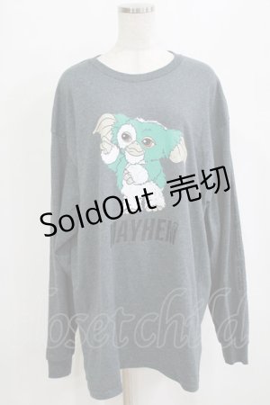 画像: MILKBOY / GIZMO MAYHEM L.S. TEE L ダークヘザー H-26-02-11-060-MB-TO-KB-ZH