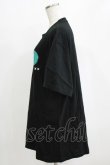 画像2: NieR Clothing / プリント半袖CUTSEW XL 黒 H-26-02-11-065-PU-TO-AK-ZH (2)