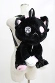 画像3: NieR Clothing / ぬいぐるみリュック  黒×ピンク H-26-02-11-067-PU-BG-AK-ZH (3)