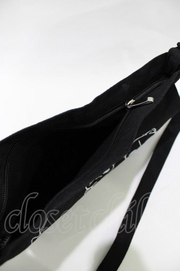 画像3: NieR Clothing / ショルダーポーチ  黒 H-26-02-11-068-PU-BG-AK-ZH (3)