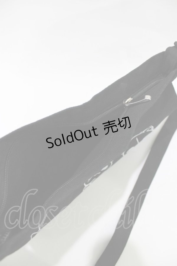 画像3: NieR Clothing / ショルダーポーチ  黒 H-26-02-11-068-PU-BG-AK-ZH (3)