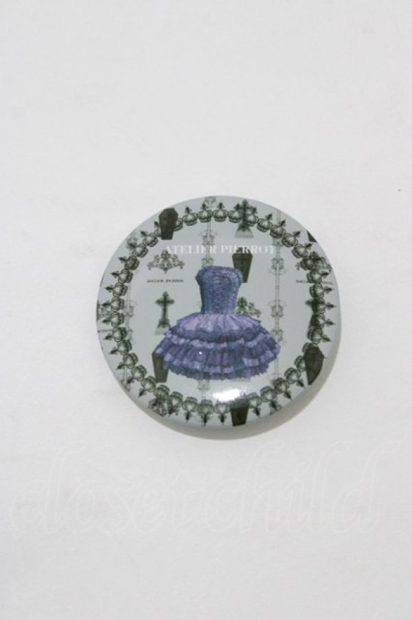 画像1: ATELIER PIERROT / 缶バッジ   H-26-02-11-069-EL-ZA-KB-ZH (1)