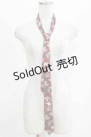 画像: Qutie Frash / ネクタイ  蝶赤×黒 H-26-02-11-073-QU-ZA-AK-ZH