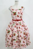 画像1: Emily Temple cute / Mellow Strawberryノースリーブワンピース M ピンク H-26-02-11-011-ET-OP-KB-ZH (1)