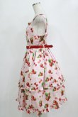 画像2: Emily Temple cute / Mellow Strawberryノースリーブワンピース M ピンク H-26-02-11-011-ET-OP-KB-ZH (2)