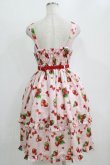 画像3: Emily Temple cute / Mellow Strawberryノースリーブワンピース M ピンク H-26-02-11-011-ET-OP-KB-ZH (3)